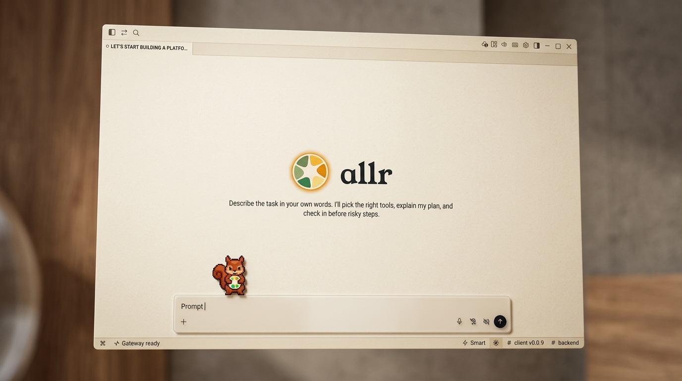 Allr Cloud AI Workspace Application